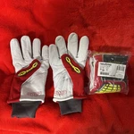 Hexarmor Leather Work Gloves Chrome Slt 4073W Thermal Plastic Rubber Size 12 3X. Fixed Price $20.00.