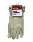 Hyper Tough Pigskin Grain Leather Work Gloves Size Large. Fixed Price $9.99.