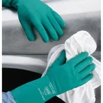 Best Nitri-solve Flock Lined Chemical Resistant GLOVES-15 Mil-pack Of 12-LARGE. Fixed Price $12.99.