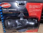 Vintage Aosafety Twin Cartridge Respirator 95110. Fixed Price $20.99.