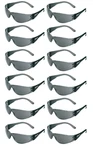 Mrccrews Checklite Safety Glasses With Gray Lens Ansi Z87 CL12 12PAIRS. Fixed Price $19.74.