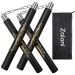 Nunchucks,safe Foam Rubber Training 2PACK Black. Fixed Price $29.02.