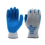 Showa 300L-09 Atlas Fit Rubber-coated Gloves, Large, Gray/blue (12 Pair). Fixed Price $48.69.