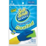 Soft Scrub Medium Neoprene Coated Latex Rubber Glove 12682-26 Pack. Fixed Price $32.85.