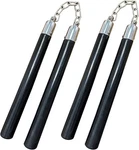 Nunchucks Safe Solid Rubber Training Nunchakus With Steel Chain.... Fixed Price $38.75.