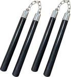 Nunchucks Safe Solid Rubber Training Nunchakus With Steel Chain.... Fixed Price $40.34.