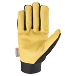 Wells Lamont Men's Saddletan Grain Winter Work Gloves Black/yellow 1 Pair. Fixed Price $17.99.
