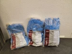 (3) 12 Pairs Ansell Alphatec 37-310 Gloves Size 9 Blue Chemical Latex-free Ppe. Fixed Price $51.00.