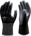 Showa Atlas 370 XL(9) Black Nitrile Palm Coated Work Glove Nylon Liner Pair. Fixed Price $38.00.