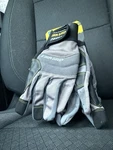 Firm Grip General Purpose Gloves Black/gray - 3 Pairs Medium. Fixed Price $15.49.