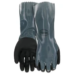 Boss, 14IN. Nitrile Foam-dipped, Chemical-resistant Gloves, Gray, Model#. Fixed Price $14.49.