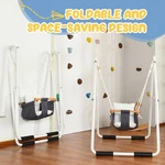 Toddler Swing Playset With Foldable Stand Safety First Indoor Outdoor Baby. Fixed Price $87.43.