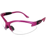 Global Vision Cougar Womens Safety Glasses Hot Pink Frame W/clear 1.5 Bifocal. Fixed Price $15.95.