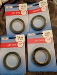 Rolls Cosco Art Tape 1/4" X 324" Blue. Fixed Price $12.95.