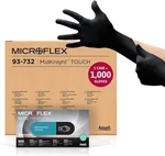 Microflex 93-732-XL Midknight Touch X-large Black Nitrile Case 1000 Gloves. Fixed Price $136.47.