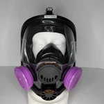 Honeywell North 76008A Full Face Respirator Mask - Size M/l Oct 2022 Mfg. Fixed Price $110.00.