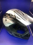 Fuel Helmets, Frenzy SH-201B-M Black/grey Adult Off-road Motocross. Fixed Price $44.00.