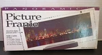 Panoramic Glass Picture Frame W/black Lacquer Base - Holds Variety Various Sizes. Fixed Price $12.89.