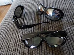 Msa Protective Eyewear Dazzling Black Rhinestone Women's Anti Fog Safety Glasses. Fixed Price $6.00.