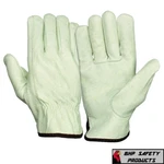 12 Pair Pack, Cowhide Grain Leather Drivers, Work Safety Gloves (ppe) All Sizes. Fixed Price $51.25.