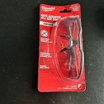 Milwaukee Anti-scratch Safety Glasses Gray Lens Black/red Frame Case Of: 1;. Fixed Price $10.00.