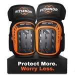 Fitsenor Knee Pads For Men Construction, Tactical Professional Orange. Fixed Price $35.11.