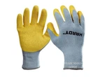 Hardy Latex-dipped Work Gloves X-large (yellow/gray) Light-duty. Fixed Price $9.95.