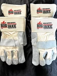 Lot Of 4 Pr Big Jake 1700 Mcr Leather Palm Safety Work Gloves Xxl Sewn W/kevlar. Fixed Price $24.95.