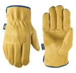 Wells Lamont X-large Yellow Leather Utility Gloves 1 -pairs Brand New Open Box. Fixed Price $22.49.
