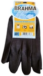 Brown Jersey Gloves Brahma And Safety Knit Poly/cotton Style No Wa 7533A. Fixed Price $9.00.