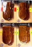 Plainsman Premium Cabretta Brown Leather Gloves Work, 2 Pairs, Xl,. Fixed Price $32.98.