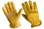 & 6203 Premium Grain Cowhide Leather Gloves, Reinforced Patch Palm, Pair. Fixed Price $32.49.