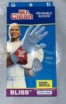 Mr. Clean Bliss Premium 1 Pair Latex Free All Purpose Gloves, Medium - White. Fixed Price $8.99.