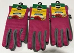 3 Pair Miracle-gro Breathable, High-dexterity Slip-on Garden Gloves, Women's S/m. Fixed Price $35.70.
