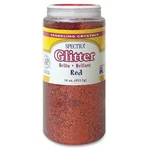 Pacon Spectra Glitter Sparkling Crystals - 16 Oz 1EACH Red (91740). Fixed Price $23.29.