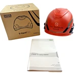Msa V-gard H1 Hard Hat Orange 4 Point Ratchet Safety Helmet Open Box New. Fixed Price $46.00.