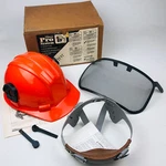 Bilsom Safety Cap Hard Hat Face Shield Pro System Bullard 5100-NOBLE Missing. Fixed Price $32.54.