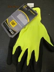 Cat Mens String Knit Gloves With Latex Coated Palm & Fingers, X-large. Fixed Price $9.95.