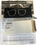 Uvex Genesis / Prescription Insert Rx Carrier Safety Glasses S99-S3350. Fixed Price $9.50.