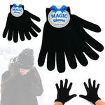 2 Pairs Winter Magic Gloves Classic Knit Warm Woman Teens Soft Black. Fixed Price $7.40.