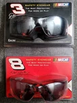 2 Vintage Encon Dale Earnhardt Nascar Safety Eyewear Glasses Uv Protection #3 Jr. Fixed Price $37.99.