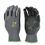 & 15196 Seamless Knit Nitrile Foam Coated Work Gloves, Black, Pair Pack. Fixed Price $14.99.