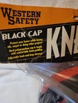 Western Safety Black Cap Knee Pads Protection Tile Carpet Garden Nip. Fixed Price $14.45.