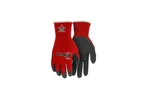 Mcr Safety N9680M Ninja Flex Glove, Red/gray, 12 Pairs, Size Medium, Free Ship. Fixed Price $50.00.