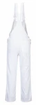 Portwest S810 Bolton White Cotton Painters Bib Overalls With Knee Pad Pockets. Fixed Price $44.99.