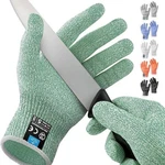 Zulay Cut Resistant Gloves Level 5 Food Safe, S/m/l, Kitchen Safety. Fixed Price $12.99.