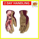 Garden Glove, 2004W-L, Women Pro Pink Polyester-spandex Fabric Back, Tan Mi.... Fixed Price $34.99.
