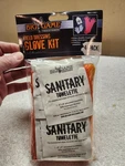 Big Game Field Dressing Kit 4-PACK Disposable Hunting Gloves. Fixed Price $9.95.