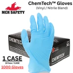 Mcr Safety 7010 Industrial Grade Nitrile/vinyl Powder Free Disposable - & Xl. Fixed Price $74.55.