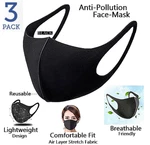 3-PACK Anti Pollution Fabric Face Masks/ Washable Reusable Windproof Protection. Fixed Price $16.79.